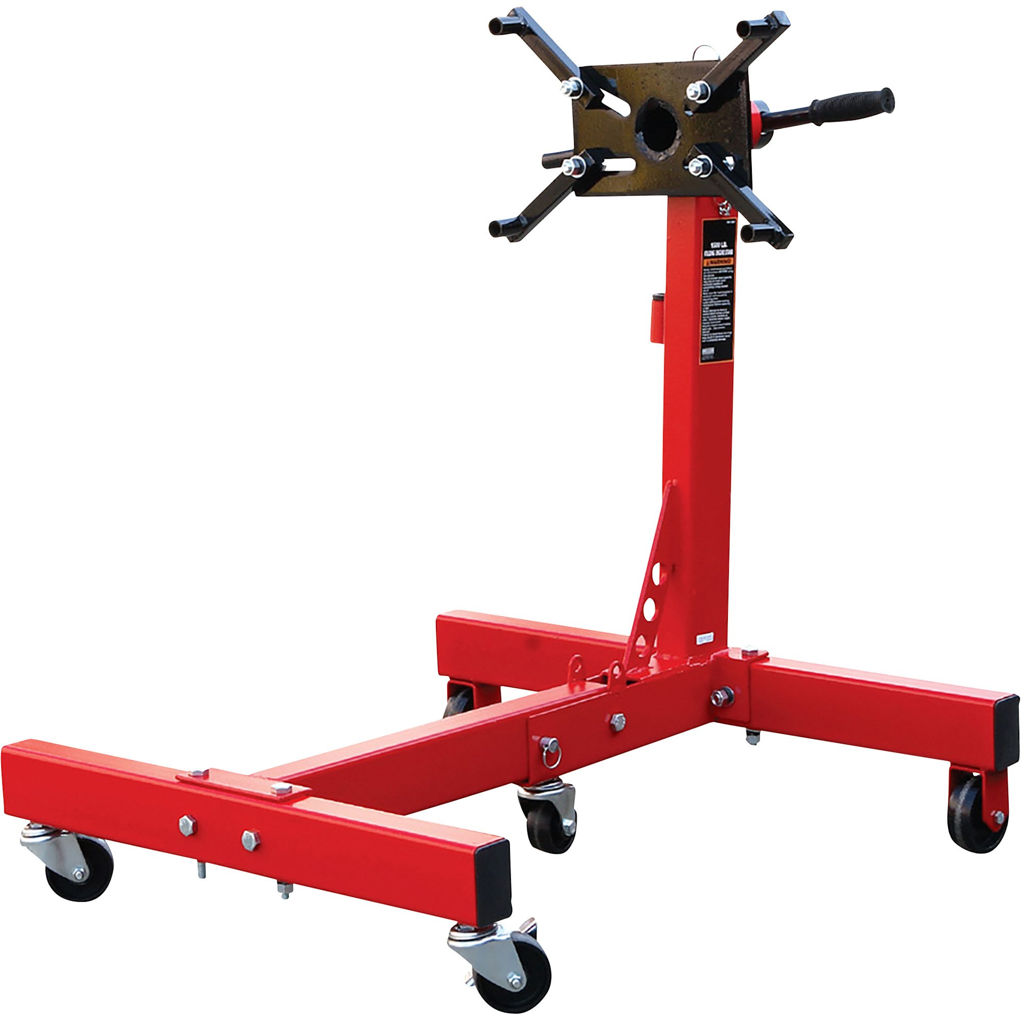 Please see replacement item# 41858. Torin Folding Engine Stand — 1500-Lb. Capacity, Model# T26801